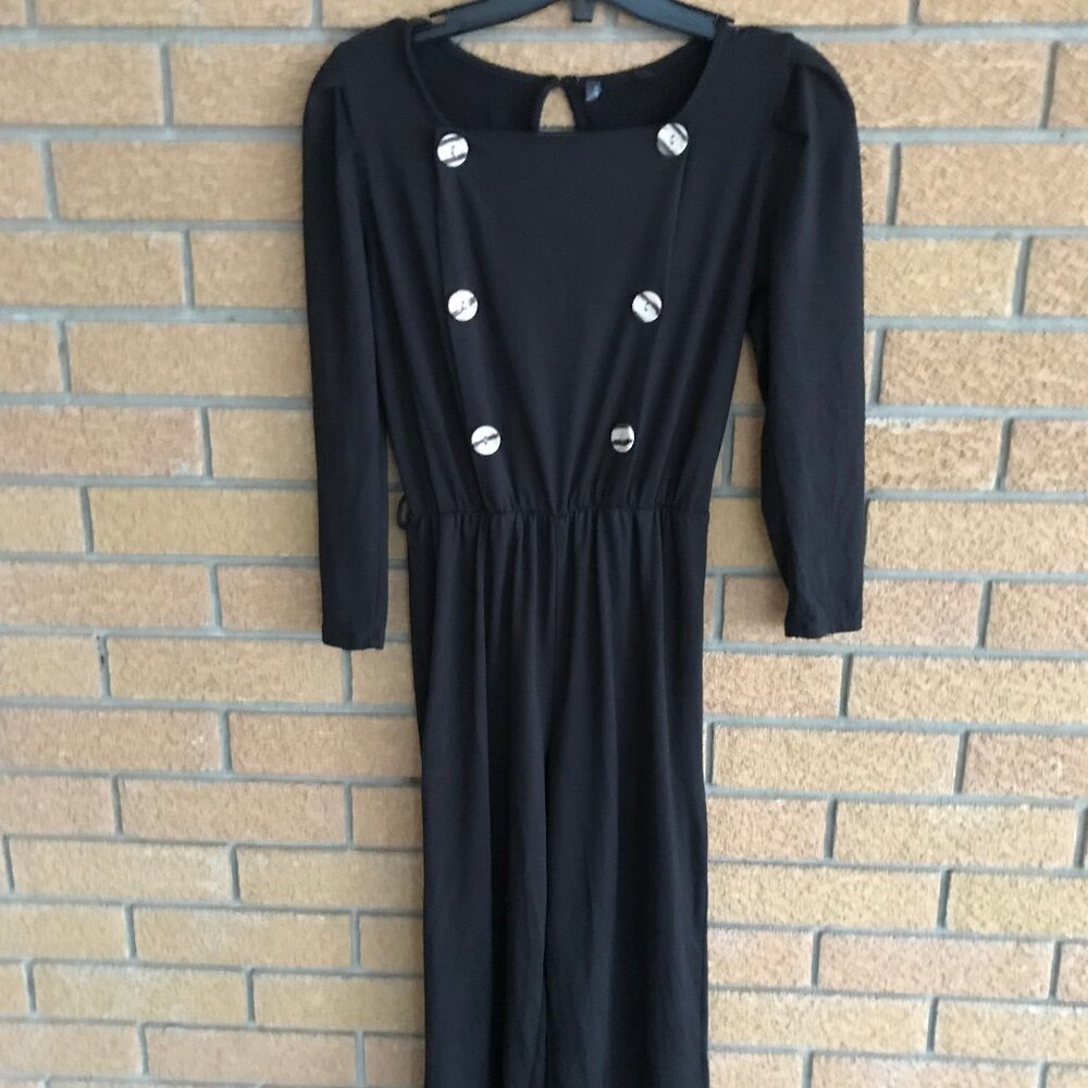 RS Ladies Black Jumpsuit Size 10